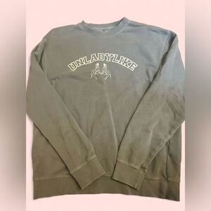 UNLADYLIKE Women’s Graphic Crewneck Sweatshirt - Size Large